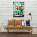 Miniatyrbillede 5 af 7: OBOSOE Diamond Painting - 5D DIY Diamantmaleri, 30x40cm (Retro Havelejlighed)