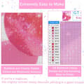 Miniatyrbillede 3 af 7: OBOSOE Cherry diamantkunst kits for voksne. 5D diamantmaleri kits med fuldt sett DIY - værktøjer. Fulldrill diamantpletter, gemkunst for voksne.