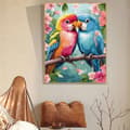Miniatyrbillede 4 af 6: OBOSOE Parrot diamantkunst kits voksne – 5D fulldrill, fuldt DIY-værktøj. Gemkunst, 12x16 tom. Perfekt hjemdek. & gave