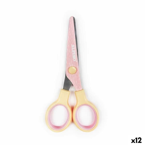 Saks Alpino Multifarvet Hvid/Orange Rustfrit stål 130 mm