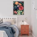 Miniatyrbild 3 av 7: OBOSOE Diamond Painting & Diamantmålning – Kvadratisk DIY Blommig Konst för Vuxna, Present & Väggdekoration – 30×40 cm