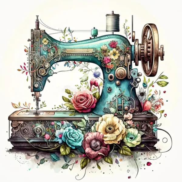 OBOSOE Diamantmaleri & Diamantmaleri – 5D Rund DIY Symaskine & Blomster Vægdekoration for begyndere – 30×30 cm