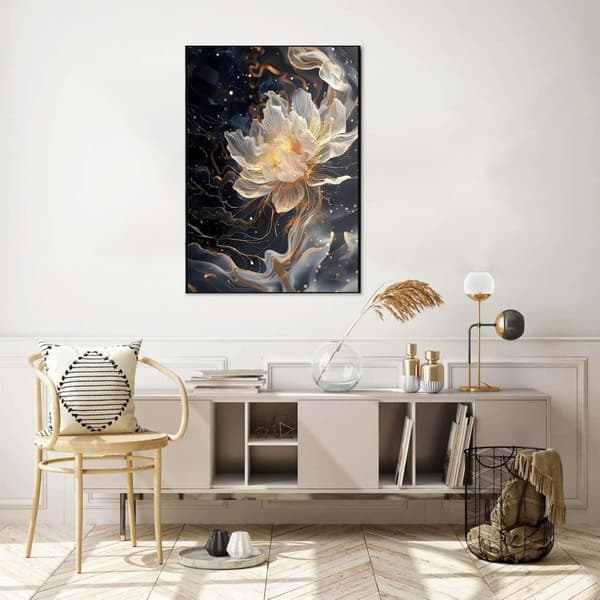 OBOSOE Diamond Painting & Diamantmålning – 5D Full Drill DIY Blommor Väggdekoration för Nybörjare – 30×40 cm