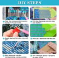 Miniatyrbild 4 av 8: OBOSOE Diamond Painting & Diamantmålning – 5D Full Drill DIY Väggdekor (30×40 cm), Månfall Landskapsmotiv