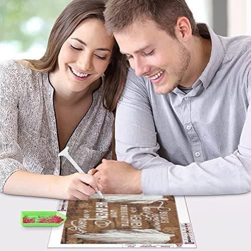 OBOSOE timanttimaalaus ja timanttimaalaus – 5D Full Drill DIY -seinätarra (40×30 cm), enkelikuvio