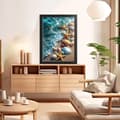 Miniatyrbild 5 av 6: OBOSOE 5D Diamond Painting - Havsstrand Motiv för Vuxna, Nybörjarvänlig Full Drill Pärlbroderi med Snäckor (30x40 cm)
