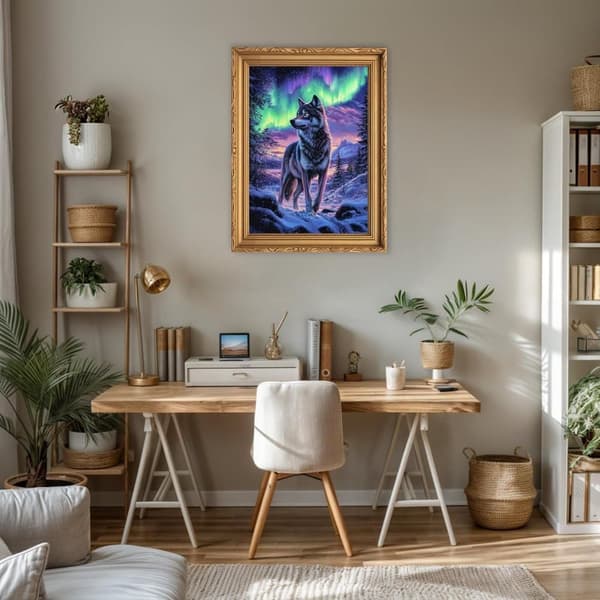 OBOSOE 5D Pärlbroderi – Blomsterlastbil i Naturlandskap, Full Drill DIY (30x40 cm) – Unik Väggkonst för Hemmet