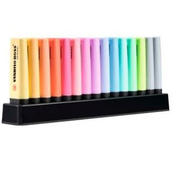 Markeringstuscher Stabilo 1868252 Multifarvet Plastik