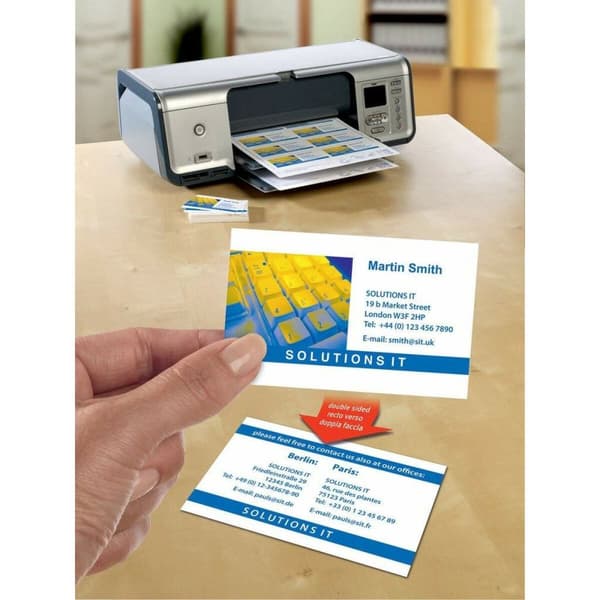 Termisk papirrulle Avery C32015-10E Hvid (10 enheder)