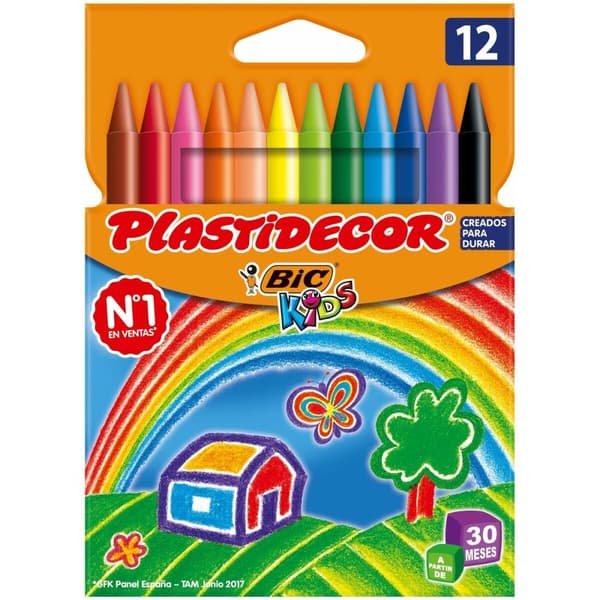 Väriliidut Bic Monivärinen