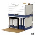 Miniatyrbild 1 av 11: Filbox Fellowes    Blå Vit 5 antal (33,5 x 55,7 x 38,9 cm)