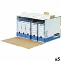 Miniatyrbillede 2 af 11: Arkivboks Fellowes    Blå Hvid 5 enheder (33,5 x 55,7 x 38,9 cm)