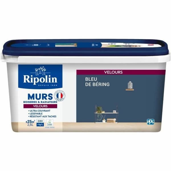 Akryylimaali Ripolin Sininen Akryyli 250 ml