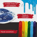 Miniatyrbild 4 av 4: Artina Paint Kit 27st Bergamo - 10 akrylfärger à 75ml, 4 metalliska färger, set med 10 penslar, 1 blandningspalett