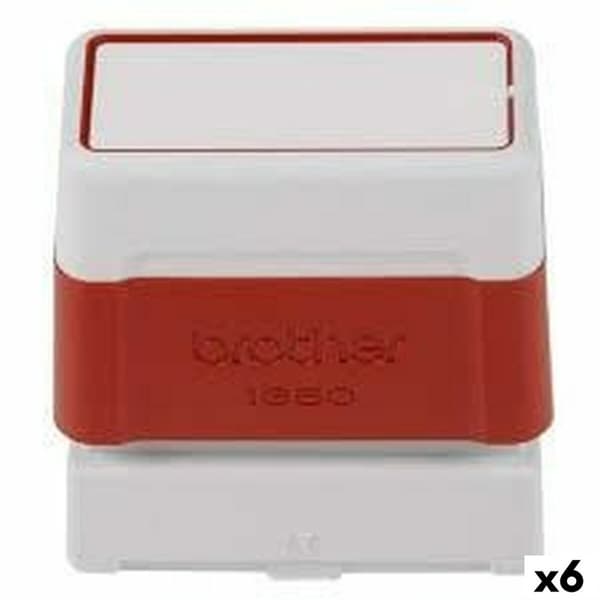 Leimat Brother 18 x 50 mm Punainen (6 osaa)