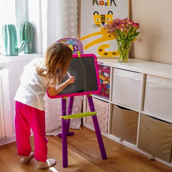 WOOPIE 3-i-1 magnetisk whiteboard med lysmaling
