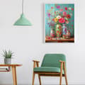Miniatyrbild 3 av 7: Bomclap 5D Flower Diamond Painting – Blommor DIY Diamanttavla Full Borr 30×40cm