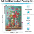Miniatyrbild 4 av 7: Bomclap 5D Flower Diamond Painting – Blommor DIY Diamanttavla Full Borr 30×40cm