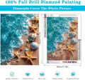 Miniatyrbild 3 av 6: Bomclap Diamond Painting 2-pack – 5D Diamantmålning för Vuxna Strandmotiv (30x40 cm)