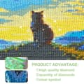 Miniatyrbild 7 av 8: Bomclap Diamond Painting 6-pack – 5D Diamantmålning Full Drill Landskap (30x40 cm)