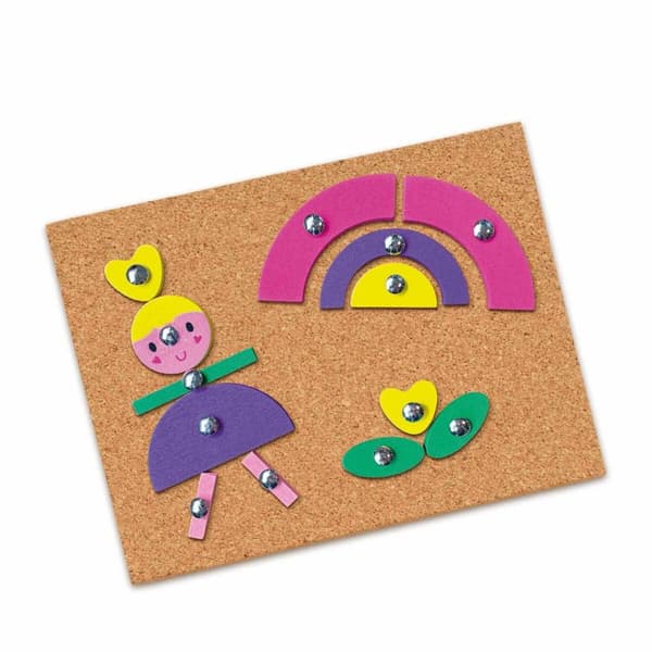 Spil med papirkunst SES Creative Juego Trendy Tap Tap
