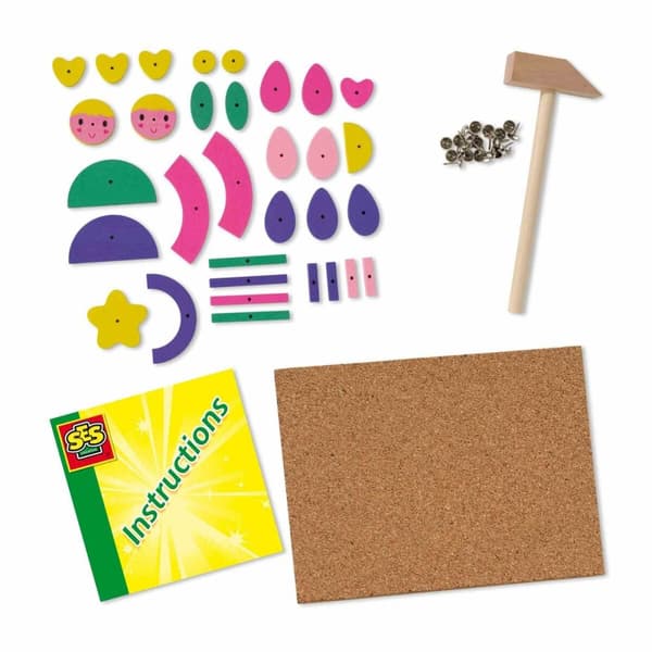 Spil med papirkunst SES Creative Juego Trendy Tap Tap