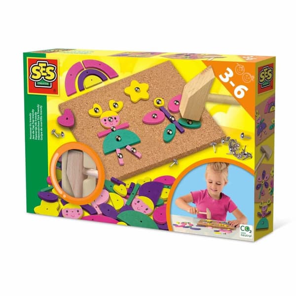 Spil med papirkunst SES Creative Juego Trendy Tap Tap