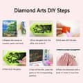 Miniatyrbild 6 av 7: OBOSOE Diamond Painting 4-pack – 5D Diamantmålning 30x40cm Livets Träd Full Drill