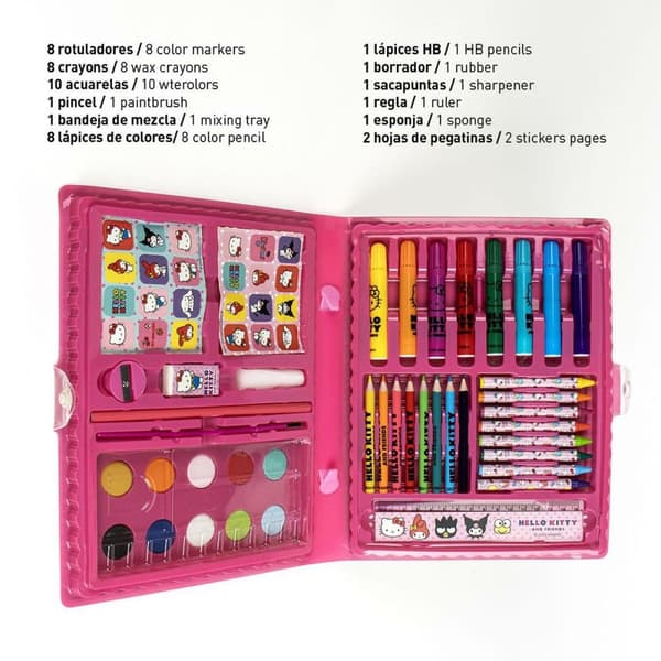 Ritningsset Hello Kitty 26,7 x 45,3 x 3 cm