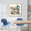 Pikkukuva 4 / 7: Bomclap Santa Succulent Diamond Painting Diamond Art Kit aikuisille 35x35cm
