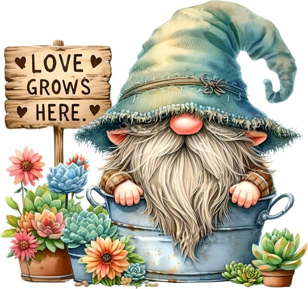 Bomclap Santa Succulent Diamond Painting Diamond Art Kit aikuisille 35x35cm