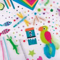 Miniatyrbild 3 av 3: Pysselmaterial Apli Fjädrar Multicolour 14 g (5 antal)