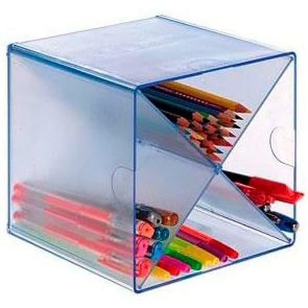 Organiserare Archivo 2000 polystyren Blå 15 x 15 x 15 cm