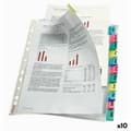 Miniatyrbild 1 av 2: Fodral Esselte Index Pockets 12 Blad polypropen Transparent A4 (10 antal)