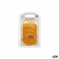 Miniatyrbild 1 av 3: Elastiska band Pincello 402 Gul Stor (24 antal)