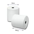 Miniatyrbild 3 av 4: Termiskt Papper på Rulle Qoltec 51892 10 antal 79 mm 80 m Vit