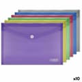 Miniatyrbild 1 av 3: Dokumenthållare Ingraf Plast Multicolour Lås A5 (10 antal)
