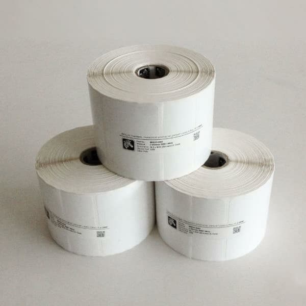 Termiskt Papper på Rulle Zebra 87443 Silvrig 76,2 mm