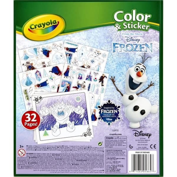 Frozen 2 Coloring and Sticker Album - Crayola