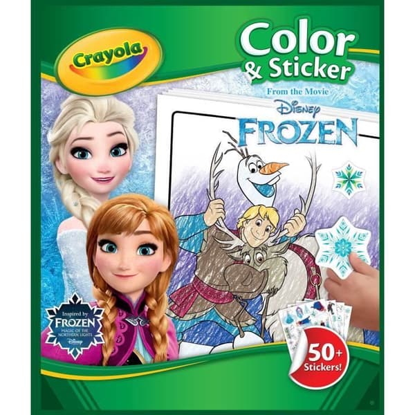 Frozen 2 Coloring and Sticker Album - Crayola