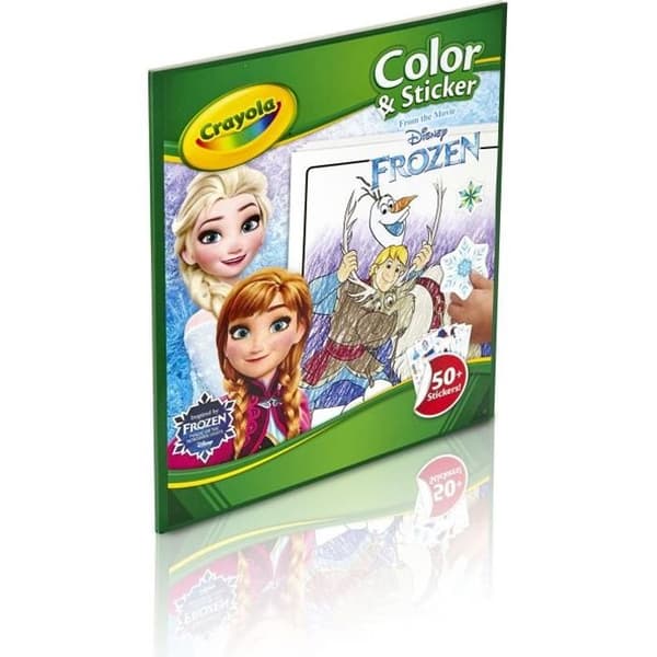 Frozen 2 Coloring and Sticker Album - Crayola