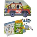 Miniatyrbild 1 av 2: Kreativ leksak - CEFA TOYS - Aktivitet bil från Heeler familjen - 8 kritor - 8 mini-filtpennor - 2 stämplar