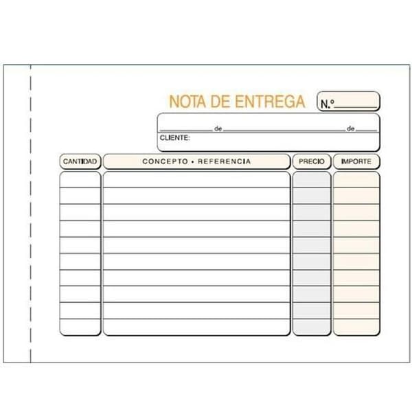 Faktura-kontrolbog 15 x 10,5 cm (10 enheder)