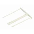 Pikkukuva 1 / 4: Kiinnitin Fellowes Pro Clip 100 osaa Valkoinen Kierrätetty muovi 10,1 x 9,2 x 0,9 cm