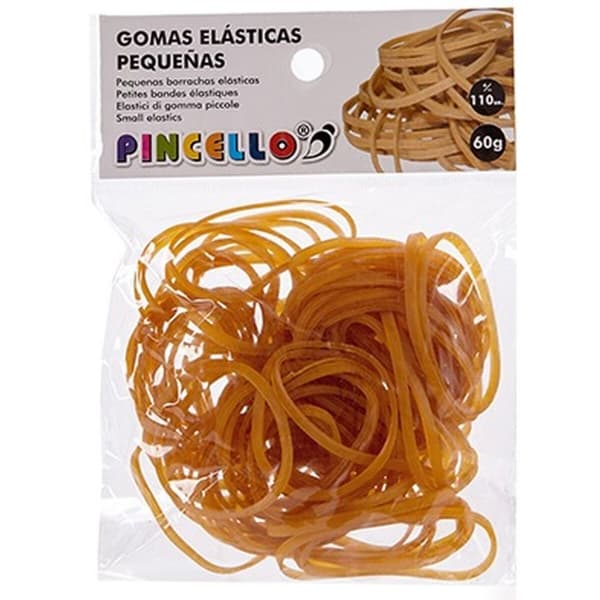 Elastiset nauhat Pincello Keltainen (12 osaa)