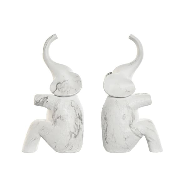 Könyvtámasz Home ESPRIT Harts Elefant 14,5 x 9 x 29,5 cm