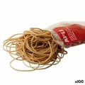 Miniatyrbild 1 av 2: Elastiska band Apli Brun Ø 8 cm (100 antal)