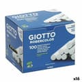 Miniatyrbillede 1 af 2: Kridt Giotto Robercolor Hvid 16 enheder 100 Dele