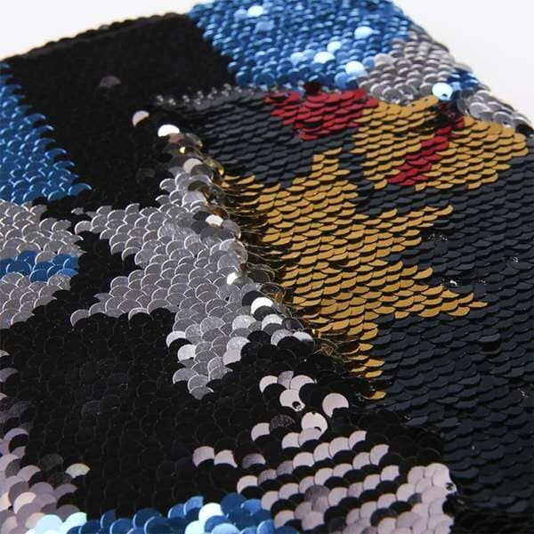 Maaginen paljettimerenneito Captain Marvel Monivärinen