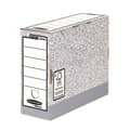Miniatyrbild 8 av 8: Filbox Fellowes    Grå A4 10 cm 10 antal